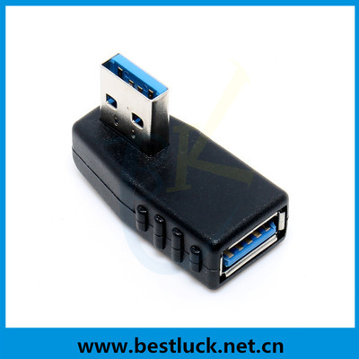 工廠直銷黑色USB 3.0 A母轉接頭現貨供應